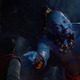 Imagen para el artículo titulado El nuevo tráiler de Aladdin por fin muestra a Will Smith en el papel de genio